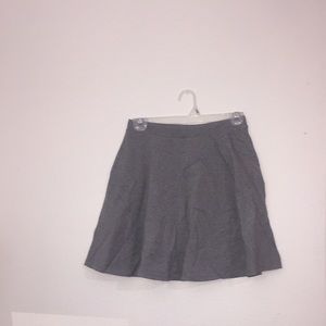 Grey skater skirt
